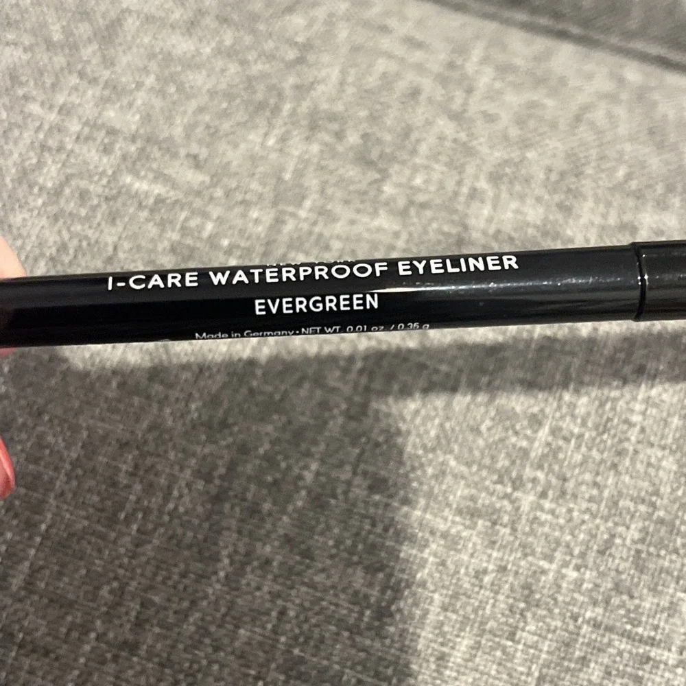 Laura Geller i-care Waterproof Gel Eye Liner EVERGREEN full sz 0.01 oz NEW READ
